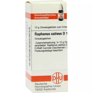 RAPHANUS SATIVUS D 12 bolletjes, 10 g RAPHANUS SATIVUS D 12 bolletjes, 10 g