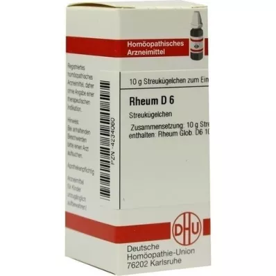 RHEUM D 6 bolletjes, 10 g