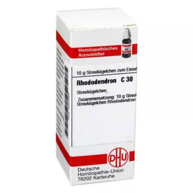 RHODODENDRON C 30 bolletjes, 10 g RHODODENDRON C 30 bolletjes, 10 g
