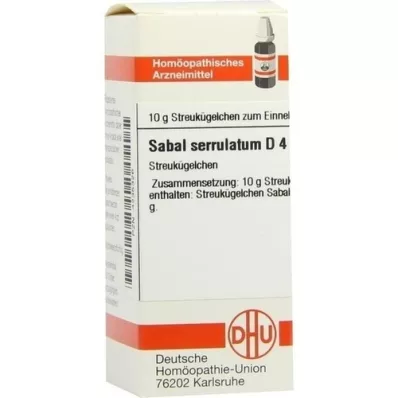 SABAL SERRULATUM D 4 bolletjes, 10 g