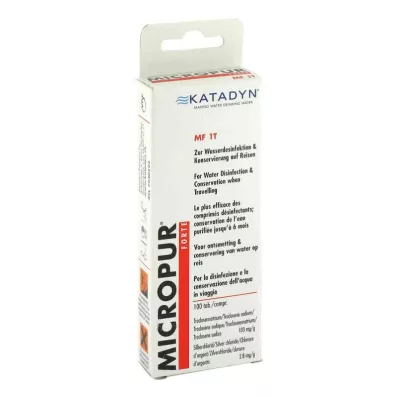 MICROPUR forte MF 1T tabletten, 100 stuks