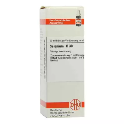 SELENIUM D 30 verdunning, 20 ml