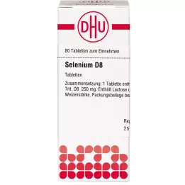 SELENIUM D 8 tabletten, 80 stuks