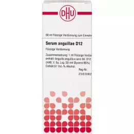 SERUM ANGUILLAE D 12 Verdunning, 50 ml