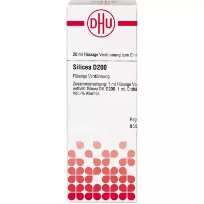 SILICEA D 200 verdunning, 20 ml