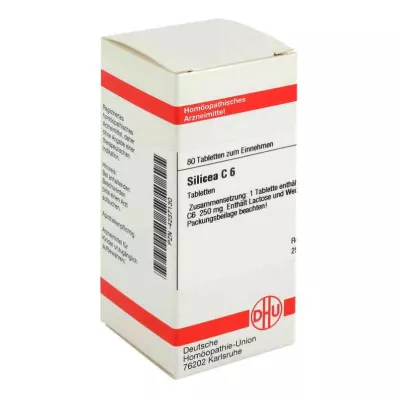 SILICEA C 6 tabletten, 80 st SILICEA C 6 tabletten, 80 st
