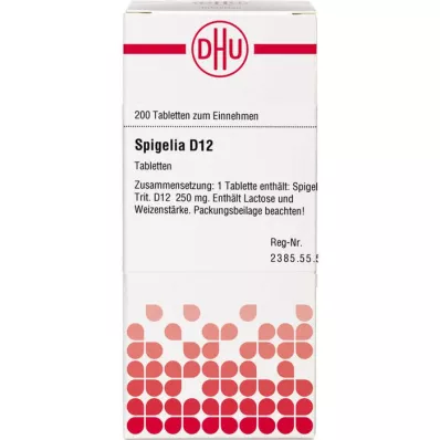 SPIGELIA D 12 tabletten, 200 stuks