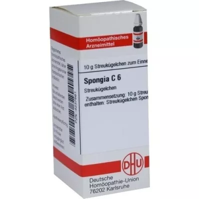 SPONGIA C 6 bolletjes, 10 g