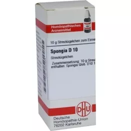 SPONGIA D 10 bolletjes, 10 g