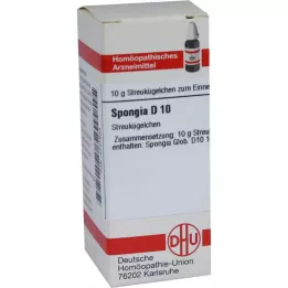 SPONGIA D 10 bolletjes, 10 g