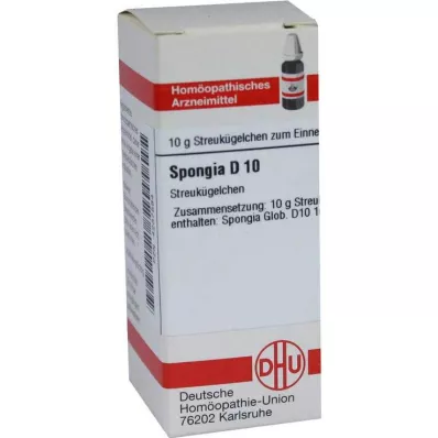 SPONGIA D 10 bolletjes, 10 g SPONGIA D 10 bolletjes, 10 g