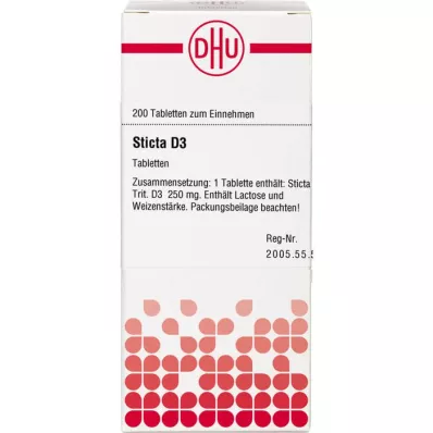 STICTA D 3 tabletten, 200 stuks