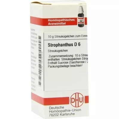 STROPHANTHUS D 6 bolletjes, 10 g
