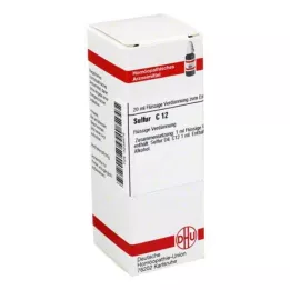 SULFUR C 12 Verdunning, 20 ml