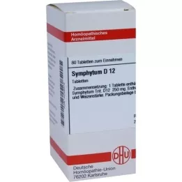 SYMPHYTUM D 12 tabletten, 80 stuks