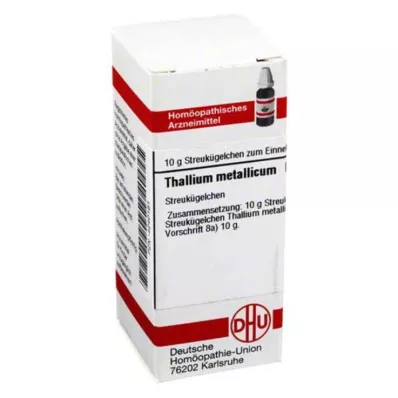 THALLIUM METALLICUM D 12 bolletjes, 10 g THALLIUM METALLICUM D 12 bolletjes, 10 g