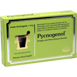 PYCNOGENOL KIEFERNRINDENEXTRAKT Pharma Nord Drag., 60 stuks