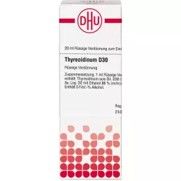 THYREOIDINUM D 30 verdunning, 20 ml