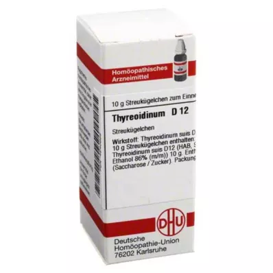 THYREOIDINUM D 12 bolletjes, 10 g