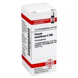 ZINCUM METALLICUM C 200 bolletjes, 10 g