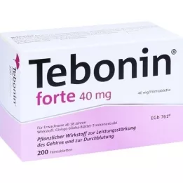 TEBONIN forte 40 mg filmomhulde tabletten, 200 st