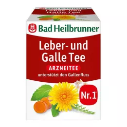 BAD HEILBRUNNER Lever en galblaas thee filterzakje, 8X1.75 g