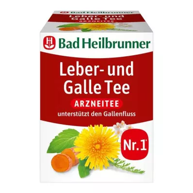 BAD HEILBRUNNER Lever en galblaas thee filterzakje, 8X1.75 g BAD HEILBRUNNER Lever en galblaas thee filterzakje, 8X1.75 g