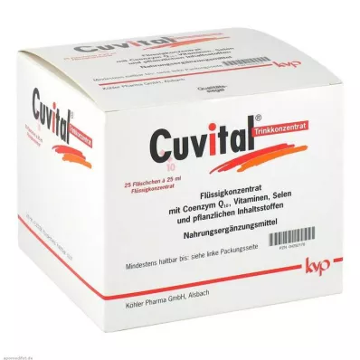 CUVITAL Drinkconcentraat, 25X25 ml CUVITAL Drinkconcentraat, 25X25 ml