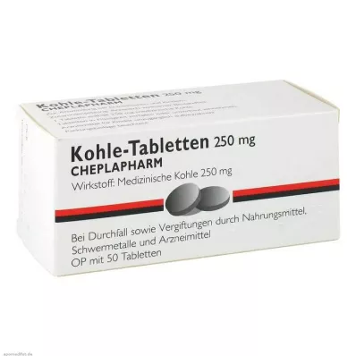 KOHLE Tabletten, 50 stuks