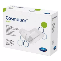 COSMOPOR steriel wondverband 8x10 cm, 25 stuks