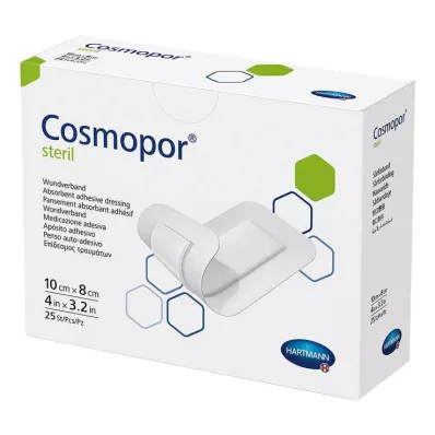 COSMOPOR steriel wondverband 8x10 cm, 25 stuks