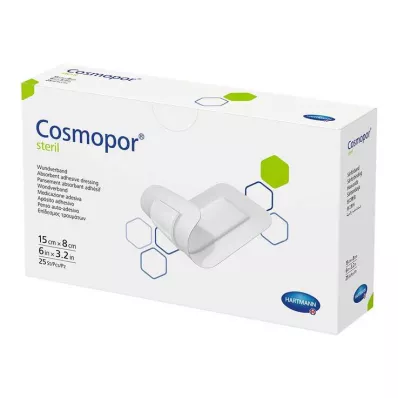 COSMOPOR steriel wondverband 8x15 cm, 25 stuks COSMOPOR steriel wondverband 8x15 cm, 25 stuks