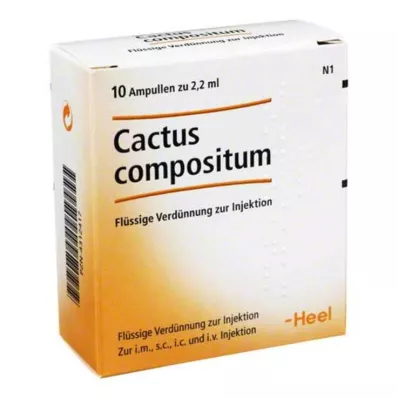 CACTUS COMPOSITUM Ampullen, 10 stuks CACTUS COMPOSITUM Ampullen, 10 stuks