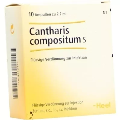 CANTHARIS COMPOSITUM S Ampullen, 10 stuks