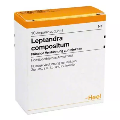 LEPTANDRA COMPOSITUM Ampullen, 10 stuks LEPTANDRA COMPOSITUM Ampullen, 10 stuks