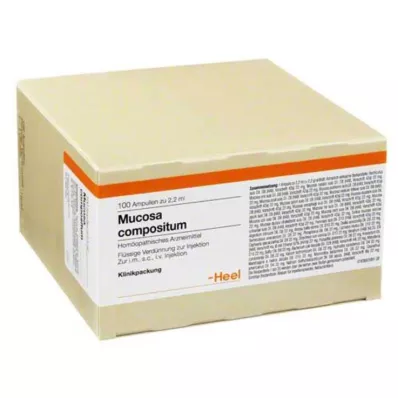 MUCOSA compositum ampullen, 100 stuks MUCOSA compositum ampullen, 100 stuks