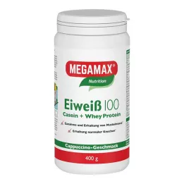 EIWEISS 100 Cappuccino Megamax poeder, 400 g