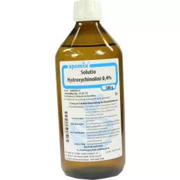 SOLUTIO HYDROXYCHINE. 0,4%, 500 ml