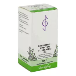 BIOCHEMIE 1 Calcium fluoratum D 3 tabletten, 200 st
