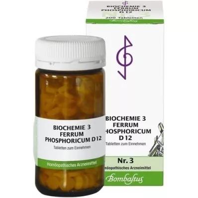 BIOCHEMIE 3 Ferrum phosphoricum D 12 tabletten, 200 st