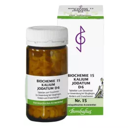BIOCHEMIE 15 Kalium jodatum D 6 tabletten, 200 st