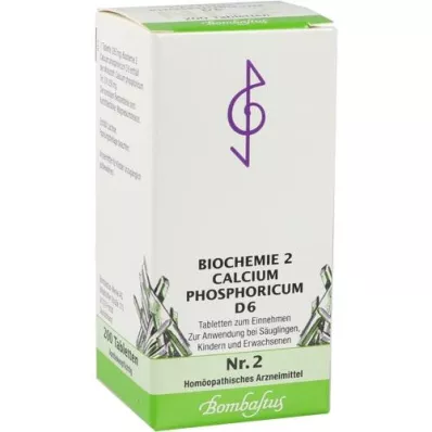 BIOCHEMIE 2 Calciumfosforicum D 6 tabletten, 200 st