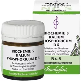 BIOCHEMIE 5 Kalium phosphoricum D 6 tabletten, 80 st