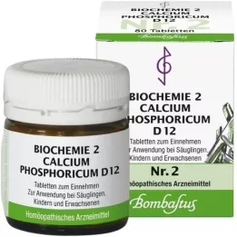 BIOCHEMIE 2 Calciumfosforicum D 12 tabletten, 80 st