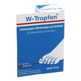 W-TROPFEN Oplossing tegen likdoorns + likdoorns, 10 ml