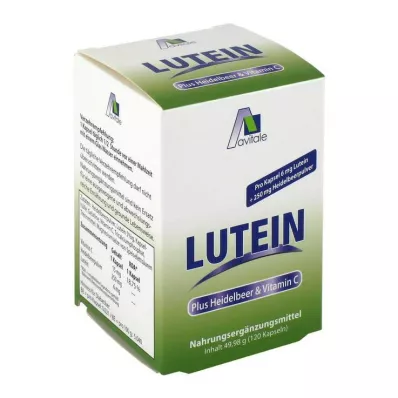 LUTEIN KAPSELN 6 mg+framboos, 120 st LUTEIN KAPSELN 6 mg+framboos, 120 st