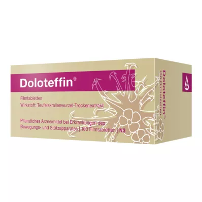 DOLOTEFFIN Filmomhulde tabletten, 100 stuks DOLOTEFFIN Filmomhulde tabletten, 100 stuks