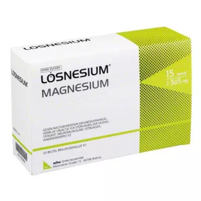 LÖSNESIUM Zakje bruisgranulaat, 20 stuks LÖSNESIUM Zakje bruisgranulaat, 20 stuks