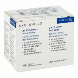 GLUCO TALK BZ-Strips Teststrips, 2X25 stuks