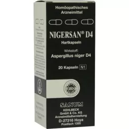 NIGERSAN D 4 Capsules, 20 Capsules